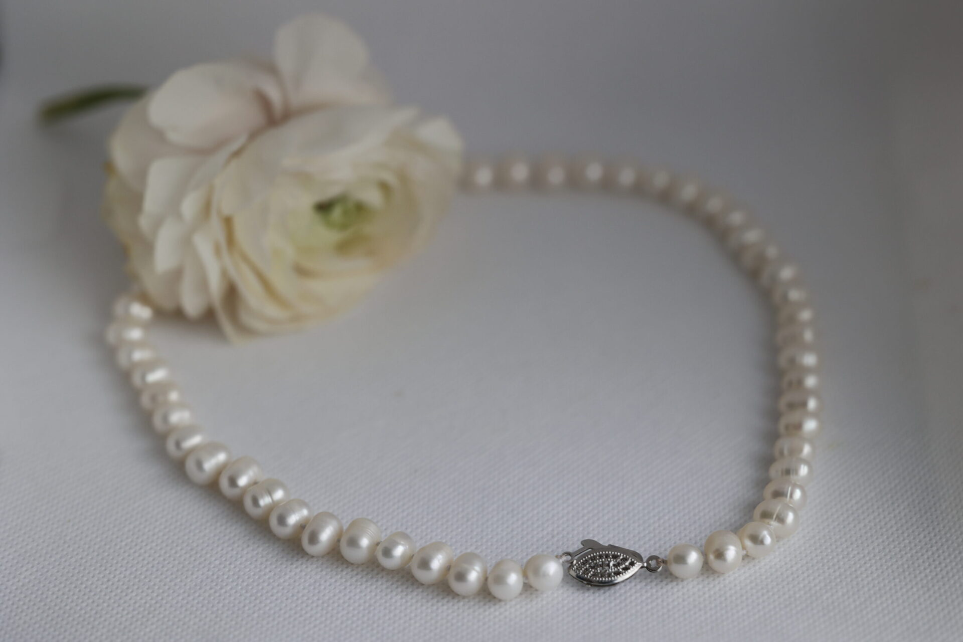 Collier Süsswasserperle