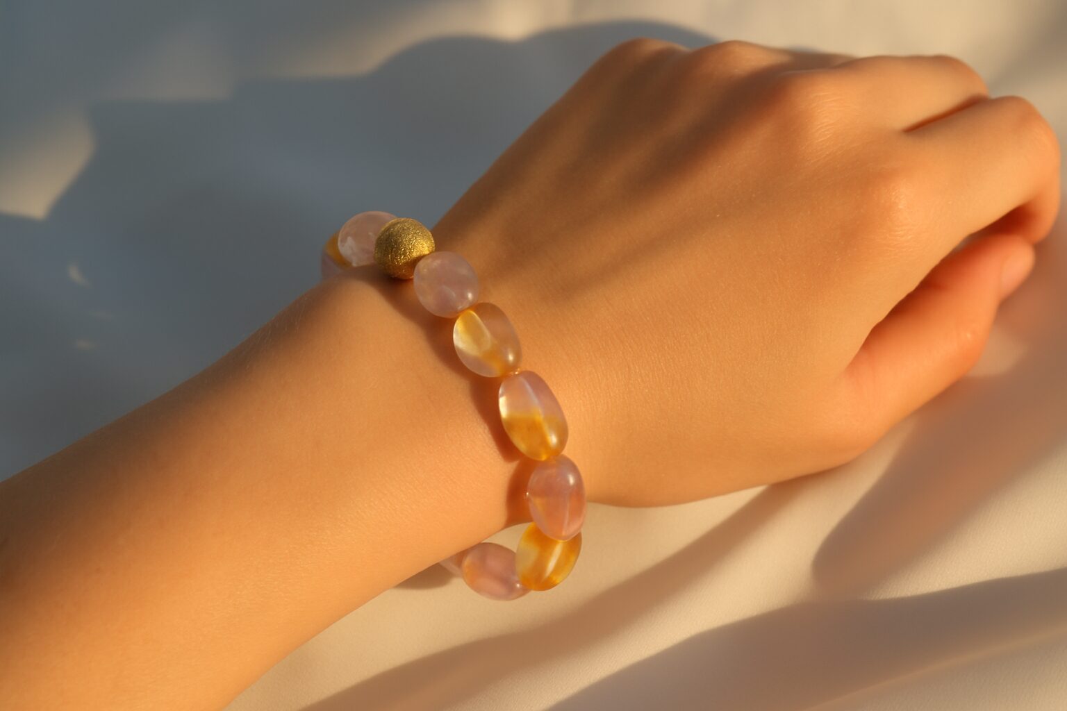 Armband: "Goldener Sonnenaufgang"